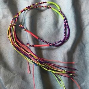 TWO FRIENDSHIP BRACELETS